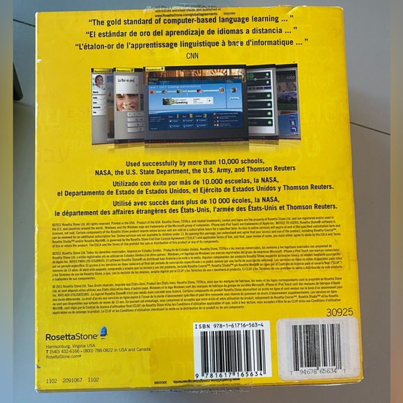 RosettaStone - Spanish level 1 version 4 - Picture 2 of 3